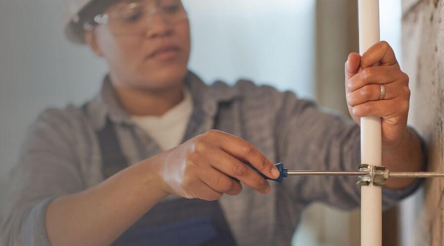 Expert burst pipe repair services in Dry Creek, LA